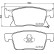 Brake pad set 8DB 355 024-781 Hella, Thumbnail 4