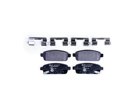 Brake pad set 8DB 355 024-861 Hella