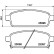 Brake pad set 8DB 355 024-861 Hella, Thumbnail 4