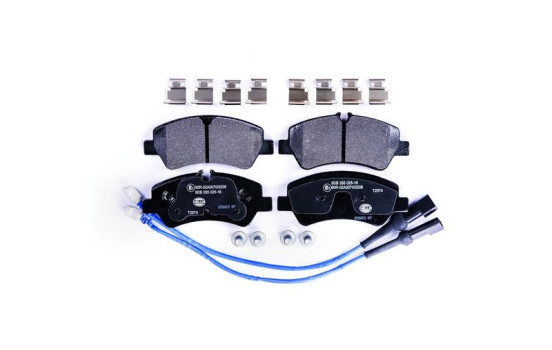 Brake pad set 8DB 355 025-161 Hella