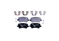 Brake pad set 8DB 355 025-411 Hella
