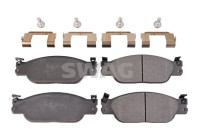 brake pad set 99116088 Swag