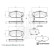 brake pad set ADBP420066 Blue Print, Thumbnail 2