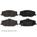brake pad set ADBP420066 Blue Print