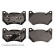 brake pad set ADBP420069 Blue Print