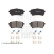 Brake pad set ADBP420198 Blue Print