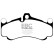 Brake pad set Bluestuff DP52094NDX EBC, Thumbnail 5