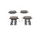 Brake pad set BP1009 Bosch, Thumbnail 5