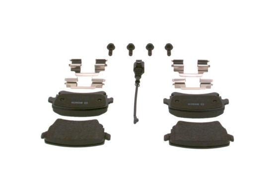 Brake pad set BP1018 Bosch, Image 3