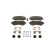 Brake pad set BP1019 Bosch