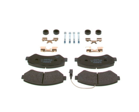 Brake pad set BP1019 Bosch, Image 3