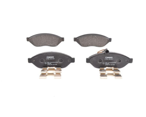 Brake pad set BP1021 Bosch