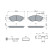 Brake pad set BP1021 Bosch, Thumbnail 7