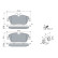 Brake pad set BP1030 Bosch, Thumbnail 5