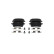 Brake pad set BP1126 Bosch, Thumbnail 4