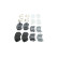 Brake pad set BP1213 Bosch, Thumbnail 2