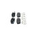 Brake pad set BP1296 Bosch, Thumbnail 3