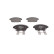 Brake pad set BP1356 Bosch