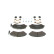 Brake pad set BP1501 Bosch, Thumbnail 3