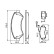 Brake pad set BP1501 Bosch, Thumbnail 5