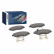 Brake pad set BP1502 Bosch, Thumbnail 8