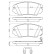 Brake pad set BP2613 Bosch, Thumbnail 6