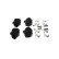 Brake pad set BP2665 Bosch, Thumbnail 3