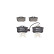 Brake pad set BP2686 Bosch