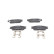 Brake pad set BP2693 Bosch, Thumbnail 6