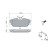 Brake pad set BP286 Bosch, Thumbnail 5