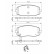 Brake pad set BP974 Bosch, Thumbnail 6