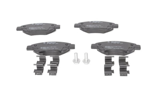 Brake pad set BP975 Bosch, Image 2
