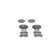 Brake pad set BP990 Bosch