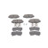 Brake pad set BP990 Bosch, Thumbnail 5