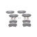 Brake pad set BP990 Bosch, Thumbnail 6