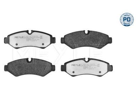 Brake pad set, disc brake 025 207 4720/PD Meyle, Image 2