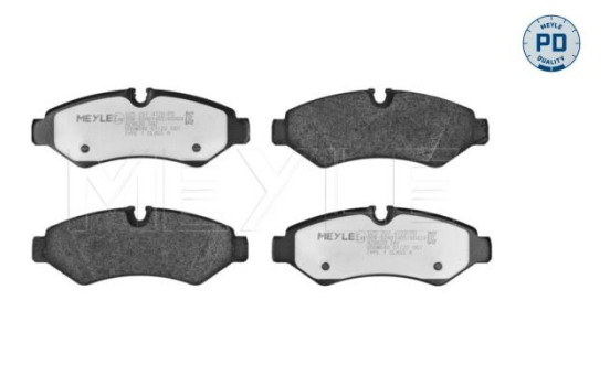 Brake pad set, disc brake 025 207 4720/PD Meyle, Image 2
