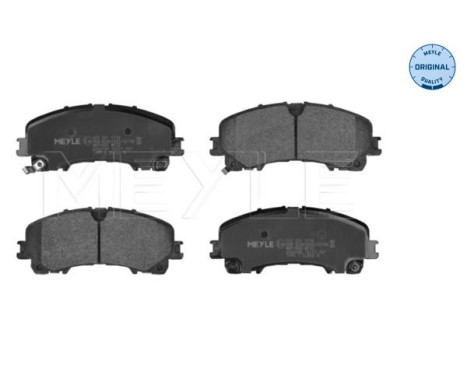 Brake pad set, disc brake 025 221 1716 Meyle, Image 3