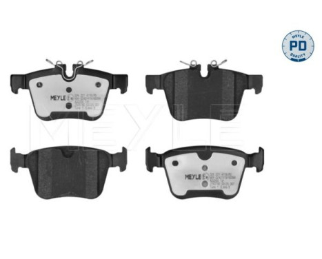 Brake pad set, disc brake 025 221 4115/PD Meyle