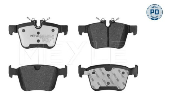 Brake pad set, disc brake 025 221 4116/PD Meyle, Image 3