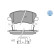 Brake pad set, disc brake 025 222 2818 Meyle, Thumbnail 2