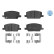 Brake pad set, disc brake 025 223 1119 Meyle, Thumbnail 3