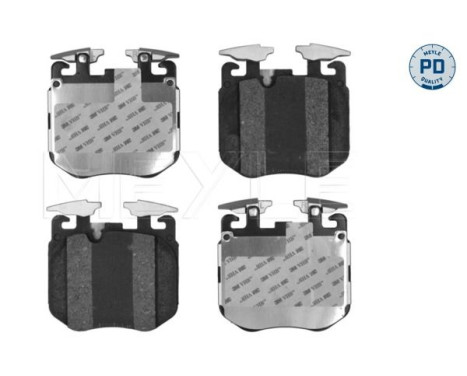 Brake pad set, disc brake 025 223 9220/PD Meyle