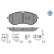Brake pad set, disc brake 025 224 9320/PD Meyle