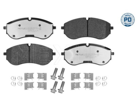 Brake pad set, disc brake 025 224 9320/PD Meyle, Image 2