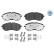 Brake pad set, disc brake 025 224 9320/PD Meyle, Thumbnail 2
