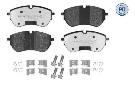 Brake pad set, disc brake 025 226 4420/PD Meyle, Image 2