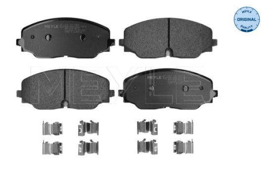 Brake pad set, disc brake 025 227 6920 Meyle
