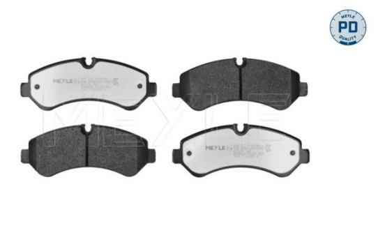 Brake pad set, disc brake 025 227 9120/PD Meyle