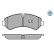 Brake pad set, disc brake 025 227 9120/PD Meyle, Thumbnail 2